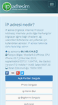 Mobile Screenshot of ip-adresim.net